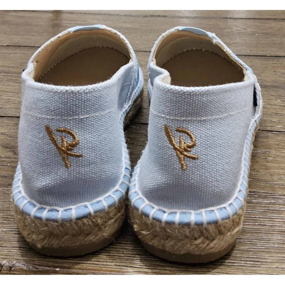 Ocean Core Espadrilles Shoes Womens 7 EU 38 NEW Granny Coastal Nautical Blue